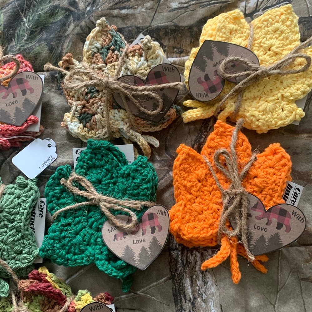 Handmade Leaf Coasters - Picture 3 of 7